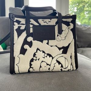 Etro paisley shearling bag
